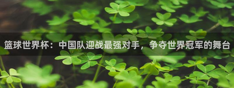 2026世预赛全部赛程：篮球世界杯：中国队迎战最强对手，争夺世界冠军的舞台
